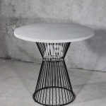 میز ناهارخوری بتنی گرد مدل D85-3 برتویا