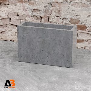 گلدان بتن اکسپوز 60*20*40