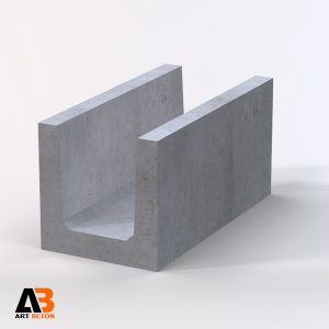 کانال بتنی پیش‌ساخته 50×50×100 سانتیمتر